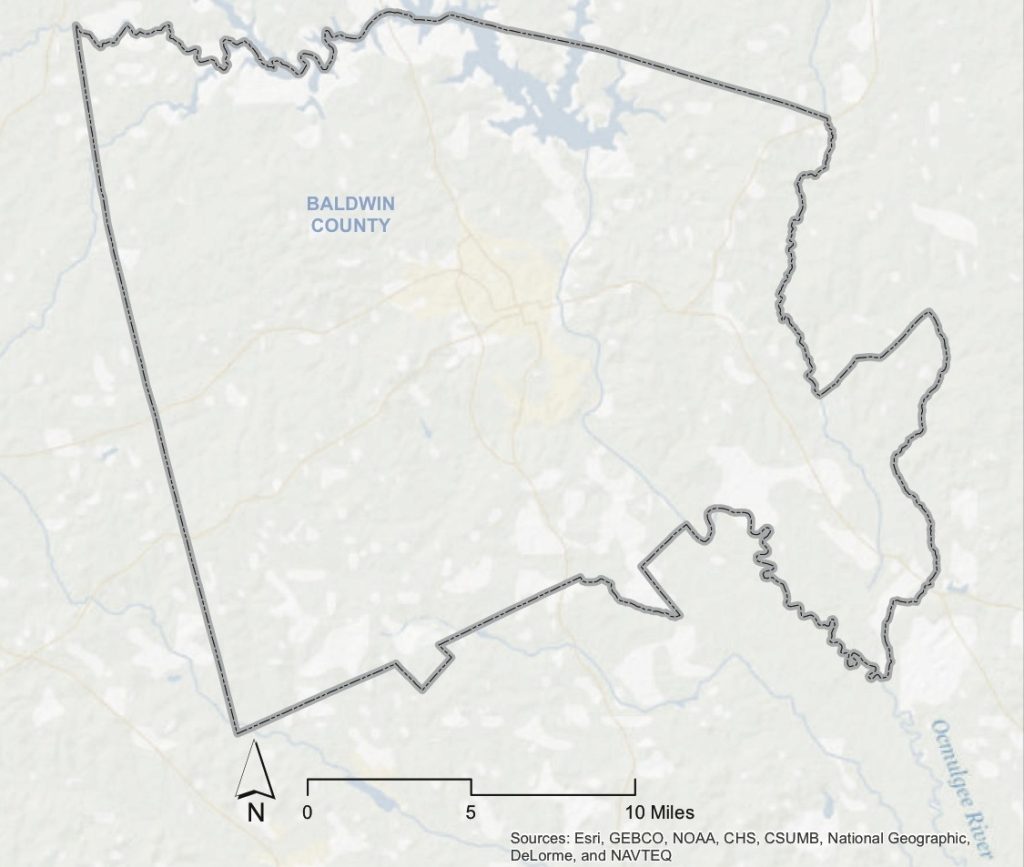 Maps Development Authority of the City of Milledgeville & Baldwin County